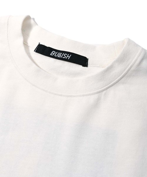 BULLISH（ブリッシュ）の「BULLISH ブリッシュ 無地 半袖Tシャツ（Tシャツ/カットソー・メンズ・ホワイト・L/XL）」の7枚目の写真