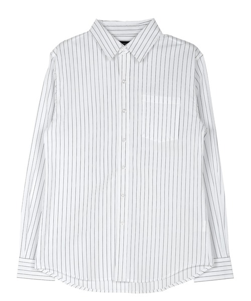 roshell（ロシェル）の「ストレッチ ブロードレギュラー 無地 長袖シャツ（シャツ/ブラウス・メンズ・ブラック/ホワイト/ホワイト系その他/ライトピンク/ネイビー/ブルー系その他/ライトブルー/ブルー系その他2・SMALL/MEDIUM/LARGE/X-LARGE）」の19枚目の写真