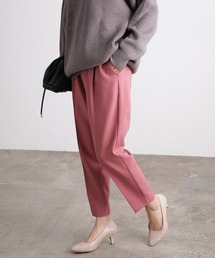 VIS | 〈WEB限定〉【5色展開】【EASY CARE】ベルト付きテーパードパンツ(その他パンツ)