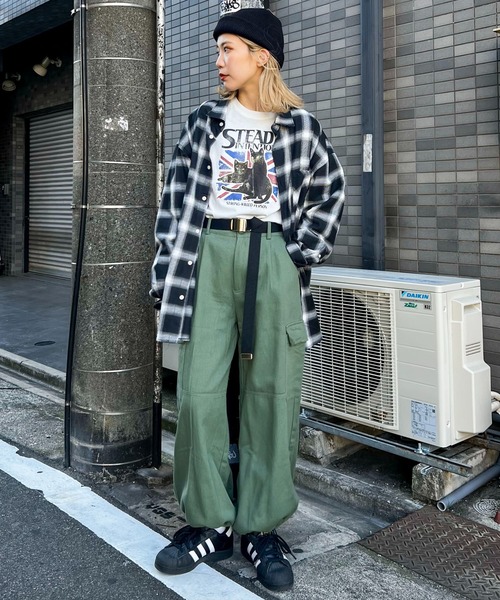 シンプルロングガチャベルト/安心日本製/しっかり素材で長く使える