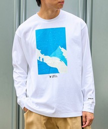 KELTY JONAS HEADING-DOWN LONGSLEEVE T-SHIRTS (ケルティ )(ホワイト)(KE-202-53021)