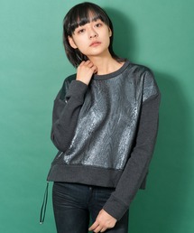 【DIESEL BLACK GOLD 】タートルネックスウェット XS DIESEL(ディーゼル) DIESEL INDクルーネックスウェット ブラック