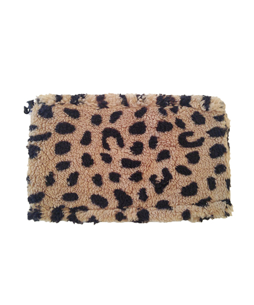 X-girl Stages（エックスガールステージス）の「FLUFFY NECK WARMER（ネックウォーマー/スヌード・キッズ・ブラック/ベージュ/ピンク/パープル・ONE SIZE）」の5枚目の写真