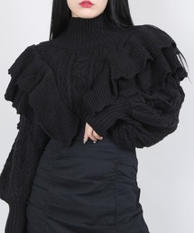 WC | WC/フリルボリュームニット(ニット/セーター)