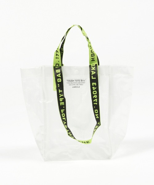 LAKOLE(ラコレ)の「TOUGH BAG(S) / LAKOLE(エコバッグ/サブバッグ・レディース・ブラック/ピンク/グリーン/ホワイト/カーキ/ダークブルー・FREE)」の12枚目の写真