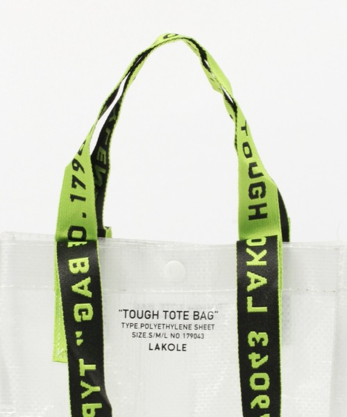 LAKOLE(ラコレ)の「TOUGH BAG(S) / LAKOLE(エコバッグ/サブバッグ・レディース・ブラック/ピンク/グリーン/ホワイト/カーキ/ダークブルー・FREE)」の13枚目の写真