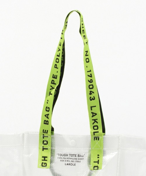 LAKOLE(ラコレ)の「TOUGH BAG(S) / LAKOLE(エコバッグ/サブバッグ・レディース・ブラック/ピンク/グリーン/ホワイト/カーキ/ダークブルー・FREE)」の14枚目の写真