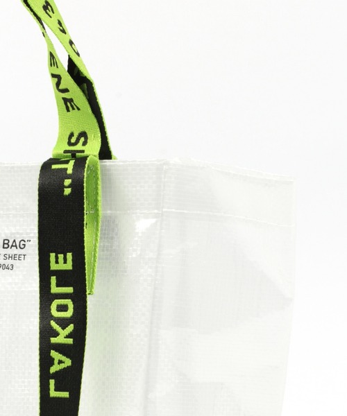 LAKOLE(ラコレ)の「TOUGH BAG(S) / LAKOLE(エコバッグ/サブバッグ・レディース・ブラック/ピンク/グリーン/ホワイト/カーキ/ダークブルー・FREE)」の15枚目の写真