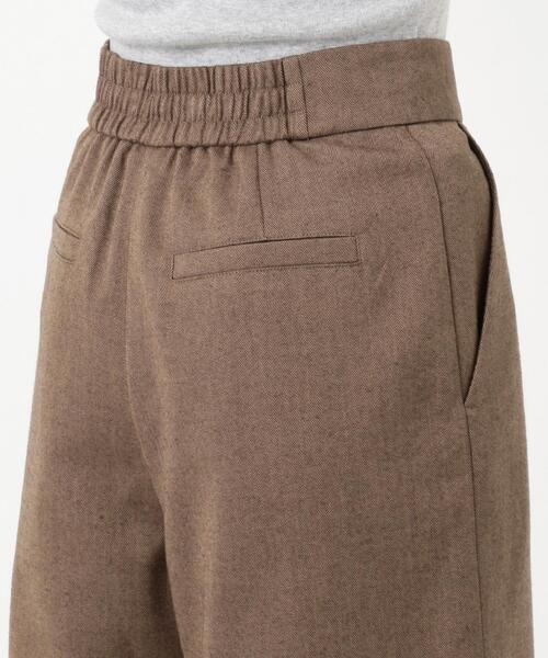 ANY SIS(エニィスィス)の「【洗える】ヘリンボン ワイドパンツ(その他パンツ・レディース・ブラック系/ダークブラウン系・3/1/2)」の15枚目の写真