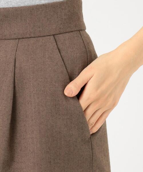 ANY SIS(エニィスィス)の「【洗える】ヘリンボン ワイドパンツ(その他パンツ・レディース・ブラック系/ダークブラウン系・3/1/2)」の16枚目の写真