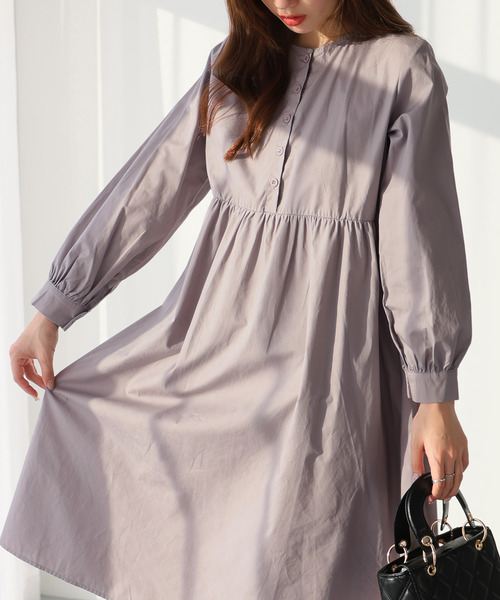 ボタンデザインワンピース（ワンピース）｜Girly Doll（ガーリードール