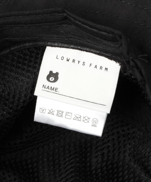 LOWRYS FARM（ローリーズファーム）の「レインＨＡＴ　934330（ハット・キッズ・ブラック/ブラウン/カーキ・FREE）」の7枚目の写真
