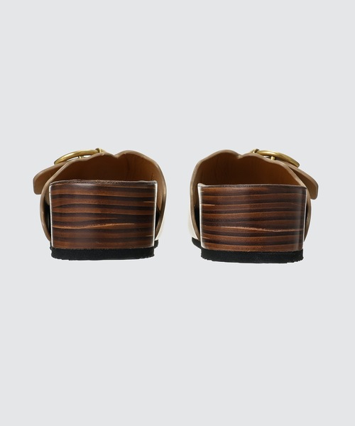 Chloe 「ingrid」フッドベッドミュール Chloe（クロエ）の「INGRID / セミベジタルカーフスキン フット