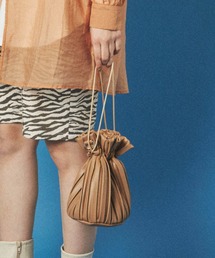 dispark | DISPARK/プリーツ巾着ショルダー(ショルダーバッグ)