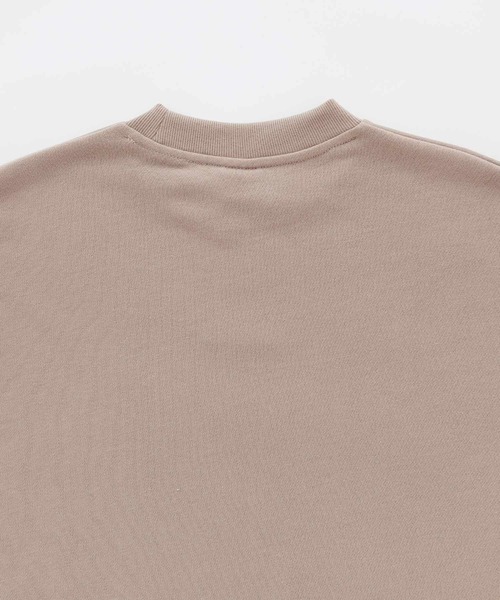 Mark Gonzales（マーク・ゴンザレス）の「【セットアップ】Mark Gonzales/マークゴンザレス MONO-MART別注 エフォートレス ラウンジセットアップ /ロゴ刺繍 オーバーサイズプルオーバー半袖スウェット＆ハーフスウェットパンツ ワンマイルウェア（ルームウェア/パジャマ・メンズ・ホワイト/ブラック/杢グレー/グリーン系その他/ブルー系その他/グレイッシュベージュ・M/L/XL）」の12枚目の写真