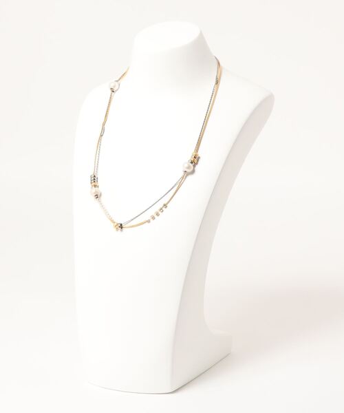 IOSSELLIANI(イオッセリアーニ)の「Iosselliani/CLASSIC COLLECTION Pearl ネックレス(ネックレス・レディース・ゴールド系その他・FREE)」の2枚目の写真