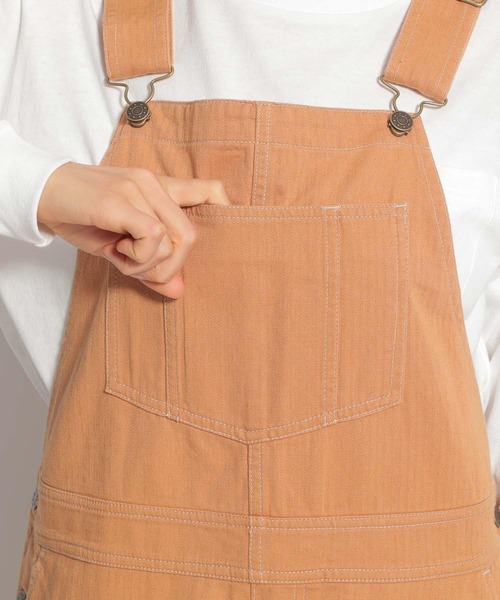 niko and...（ニコアンド）の「ヘリンボーンサロペット（サロペット/オーバーオール・レディース・ライトブルー/アイボリー/キャメル/チャコール・MEDIUM/LARGE）」の13枚目の写真