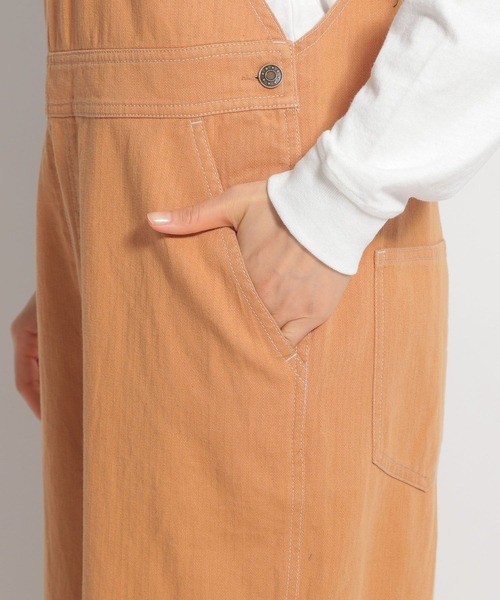 niko and...（ニコアンド）の「ヘリンボーンサロペット（サロペット/オーバーオール・レディース・ライトブルー/アイボリー/キャメル/チャコール・MEDIUM/LARGE）」の7枚目の写真