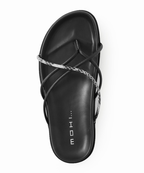 MOHI（モヒ）の「MOHI コードサンダル◆（サンダル・レディース・ブラック/ベージュ・38/36/37）」の9枚目の写真