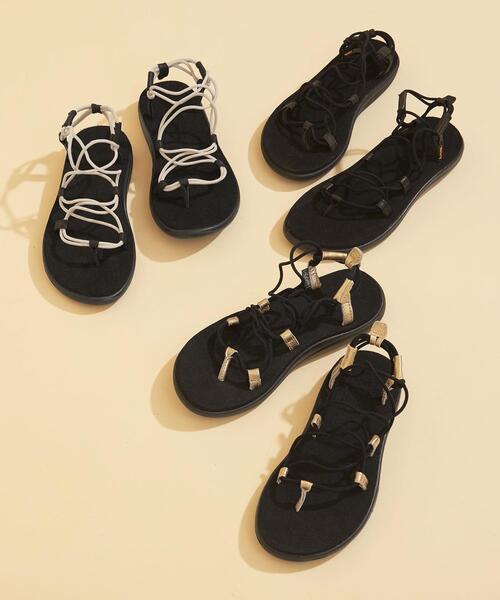 Teva（テバ）の「＜TEVA（テバ）＞∴VOYA INFINITY ボヤインフィニティ/サンダル ◆（サンダル・レディース・ホワイト/ブラック・6/8/5/7）」の6枚目の写真