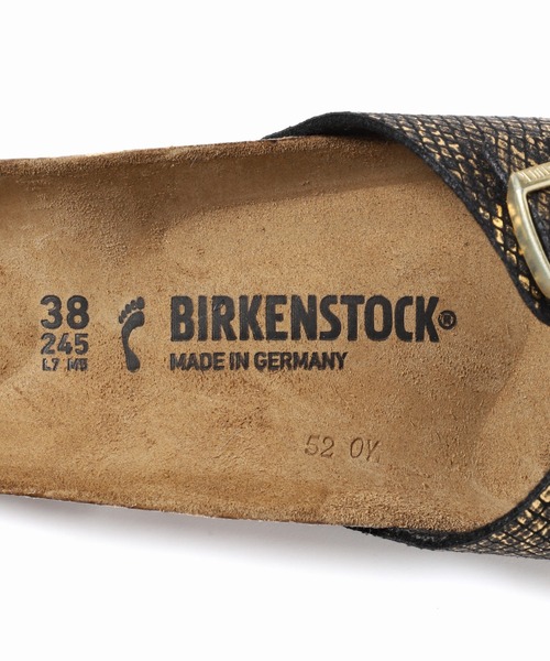 plage(プラージュ)の「【BIRKENSTOCK / ビルケンシュトック】SP SHINY PYTHON MADRID サンダル◆(サンダル・レディース・ブラック/ナチュラル・35/36/37/38/39/40)」の13枚目の写真