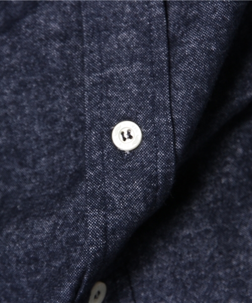 WHO'S WHO gallery（フーズフーギャラリー）の「【BOYMAN】起毛オックスシャツ（シャツ/ブラウス・メンズ・ホワイト/ブラック/ネイビー/ブルー/グリーン/ワインレッド・MEDIUM/LARGE/SMALL）」の13枚目の写真