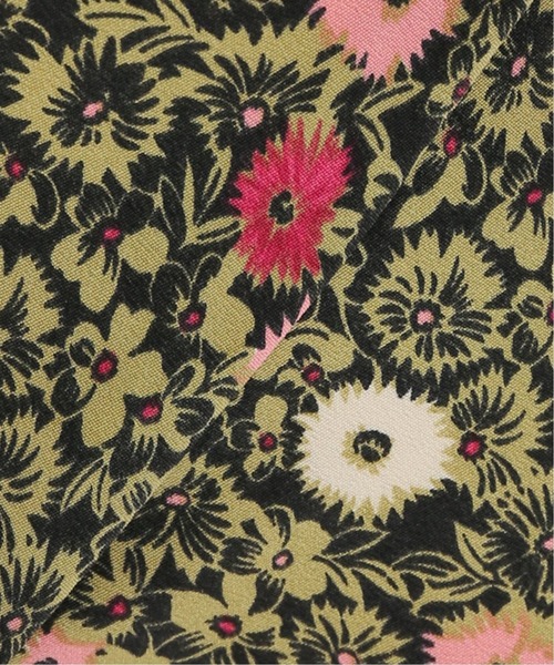 JOURNAL STANDARD relume(ジャーナルスタンダード レリューム)の「ブラックフラワープリント スリットパンツ(その他パンツ・レディース・ブルー系その他/グリーン・38/36)」の19枚目の写真