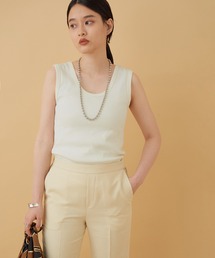 ADAM ET ROPE' | コットンフライスタンクトップ(タンクトップ)