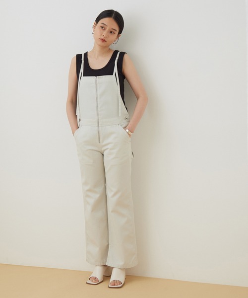 ADAM ET ROPE'(アダムエロペ)の「コットンフライスタンクトップ(タンクトップ・レディース・ブラック/ホワイト/ダークブラウン/ベージュ系その他/サックスブルー・FREE)」の16枚目の写真