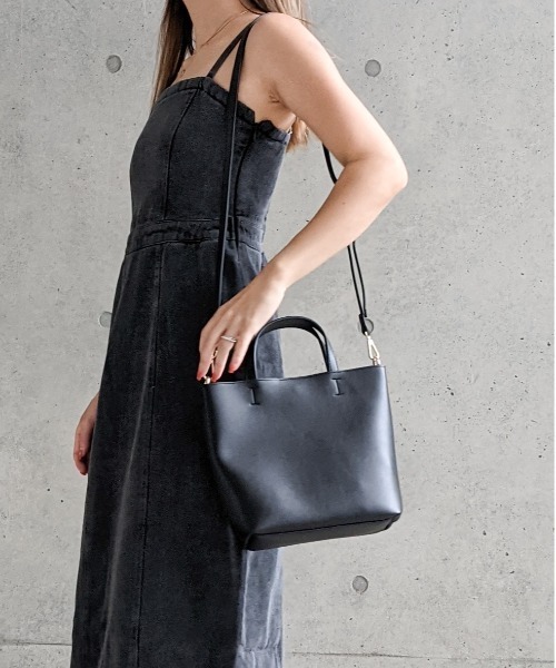 Per sist ence(パーシエンス)の「Per sist ence/パーシエンス 2WAYミニショルダーバッグ(ショルダーバッグ・レディース・ライトグレー/ブラック/シルバー/モカ/アイボリー・FREE)」の15枚目の写真