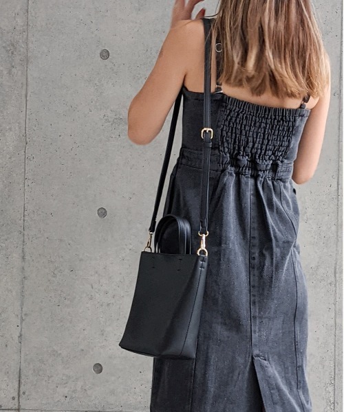 Per sist ence(パーシエンス)の「Per sist ence/パーシエンス 2WAYミニショルダーバッグ(ショルダーバッグ・レディース・ライトグレー/ブラック/シルバー/モカ/アイボリー・FREE)」の16枚目の写真