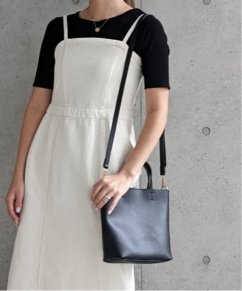 Per sist ence(パーシエンス)の「Per sist ence/パーシエンス 2WAYミニショルダーバッグ(ショルダーバッグ・レディース・ライトグレー/ブラック/シルバー/モカ/アイボリー・FREE)」の9枚目の写真