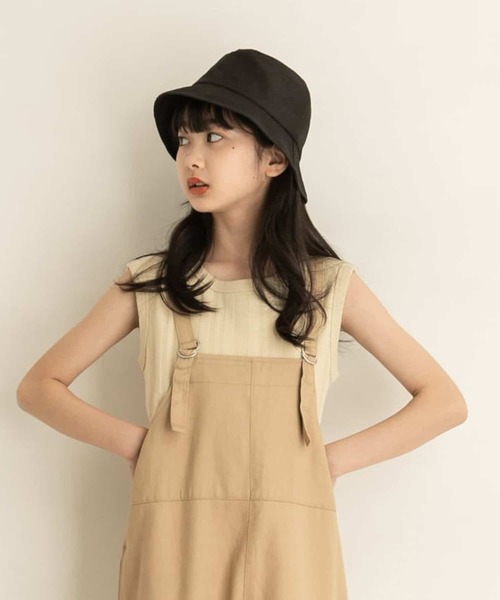 URBAN RESEARCH DOORS（アーバンリサーチドアーズ）の「ウォッシャブルUVハット(KIDS)（ハット・キッズ・ブラック/ナチュラル・ONE）」の4枚目の写真