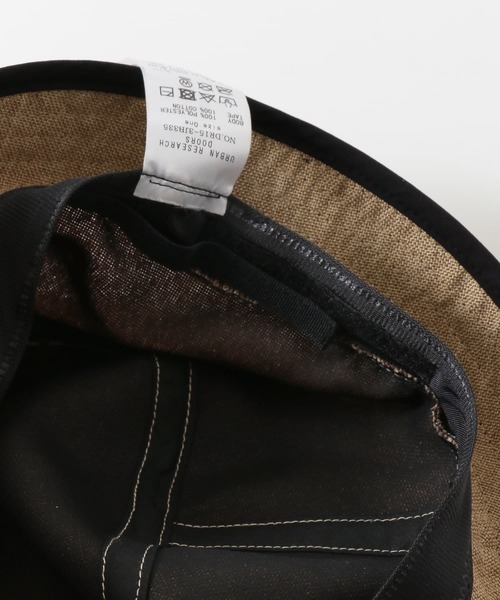 URBAN RESEARCH DOORS（アーバンリサーチドアーズ）の「ウォッシャブルUVハット(KIDS)（ハット・キッズ・ブラック/ナチュラル・ONE）」の8枚目の写真