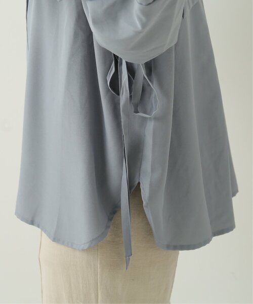 RAY CASSIN（レイカズン）の「フェイクレイヤーブラウス（シャツ/ブラウス・レディース・ベージュ/オフホワイト/ブルー/スミクロ・FREE）」の13枚目の写真