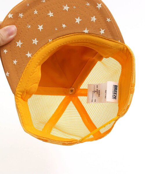BREEZE（ブリーズ）の「スターキャップ（キャップ・キッズ・ミント/オレンジ/ブルー・58/54/50）」の10枚目の写真