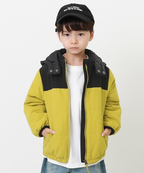 devirock(デビロック)の「洗える中綿ジャケット(ダウンジャケット/コート・キッズ・イエロー系その他/モカ/ブラック/レッド/ブルー/キャメル/パープル系その他/ブルーグレー/ベージュ/グレー系その他・80cm/100cm/120cm/130cm/140cm/150cm/110cm/160cm/90cm)」の9枚目の写真