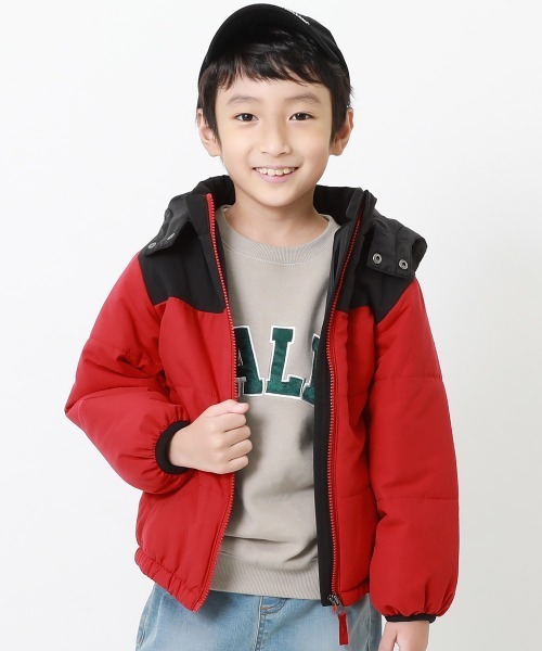 devirock(デビロック)の「洗える中綿ジャケット(ダウンジャケット/コート・キッズ・イエロー系その他/モカ/ブラック/レッド/ブルー/キャメル/パープル系その他/ブルーグレー/ベージュ/グレー系その他・80cm/100cm/120cm/130cm/140cm/150cm/110cm/160cm/90cm)」の10枚目の写真