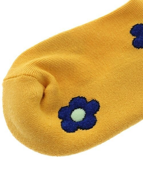 Candy Stripper(キャンディストリッパー)の「FLORAL SOCKS(ソックス/靴下・レディース・ブラック/ライトブルー/イエロー・FREE)」の5枚目の写真