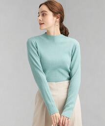 green label relaxing | ウール リブ ボトルネック プルオーバー ニット -ウォッシャブル-(ニット/セーター)
