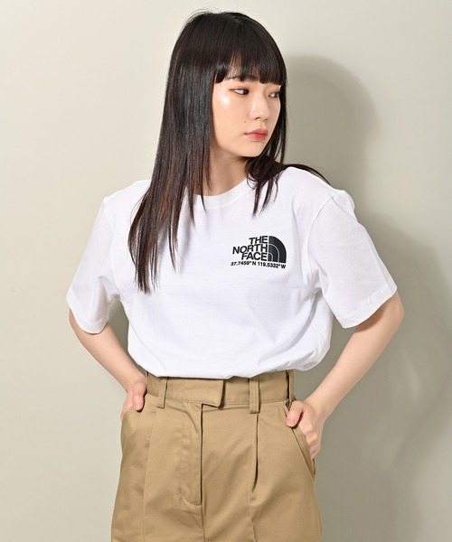 THE NORTH FACE(ザノースフェイス)の「THE NORTH FACE(ザ・ノース・フェイス) コーディネート 半袖Tシャツ(Tシャツ/カットソー・レディース・ホワイト/ブラック・S/M/L/XL/XS)」の21枚目の写真