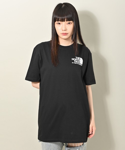 THE NORTH FACE(ザノースフェイス)の「THE NORTH FACE(ザ・ノース・フェイス) コーディネート 半袖Tシャツ(Tシャツ/カットソー・レディース・ホワイト/ブラック・S/M/L/XL/XS)」の10枚目の写真