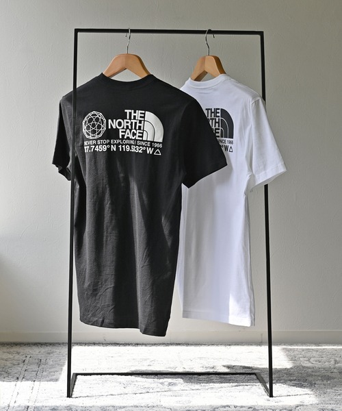 THE NORTH FACE(ザノースフェイス)の「THE NORTH FACE(ザ・ノース・フェイス) コーディネート 半袖Tシャツ(Tシャツ/カットソー・レディース・ホワイト/ブラック・S/M/L/XL/XS)」の8枚目の写真