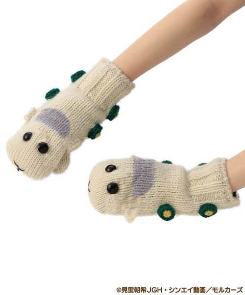 チャイハネ(チャイハネ)の「PUI PUI モルカー×チャイハネ モルカー手袋(ポテト・シロモ) ZOZO限定(手袋・レディース・ホワイト/ベージュ・ONESIZE)」の8枚目の写真