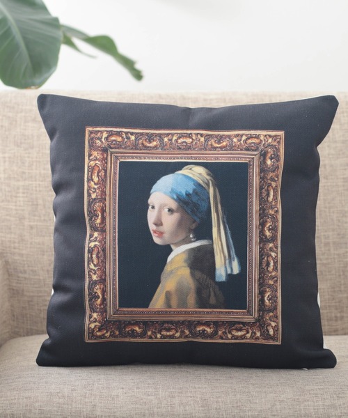 クッションカバー 名画アートコラボデザイン（クッション/クッション