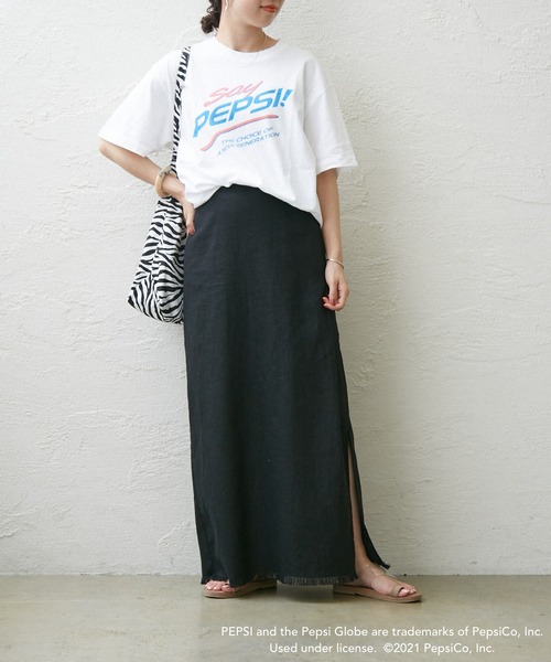 Omekashi(オメカシ)の「PEPSI Tシャツ(Tシャツ/カットソー・レディース・オフホワイト・FREE)」の3枚目の写真
