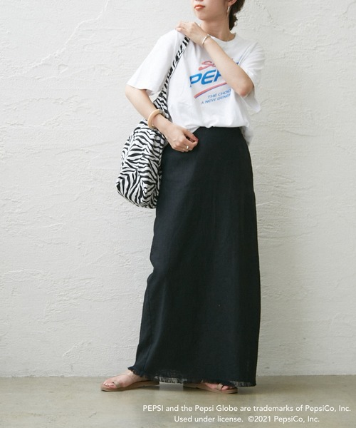 Omekashi(オメカシ)の「PEPSI Tシャツ(Tシャツ/カットソー・レディース・オフホワイト・FREE)」の4枚目の写真