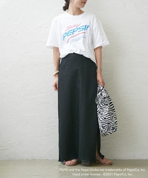 Omekashi(オメカシ)の「PEPSI Tシャツ(Tシャツ/カットソー・レディース・オフホワイト・FREE)」の6枚目の写真