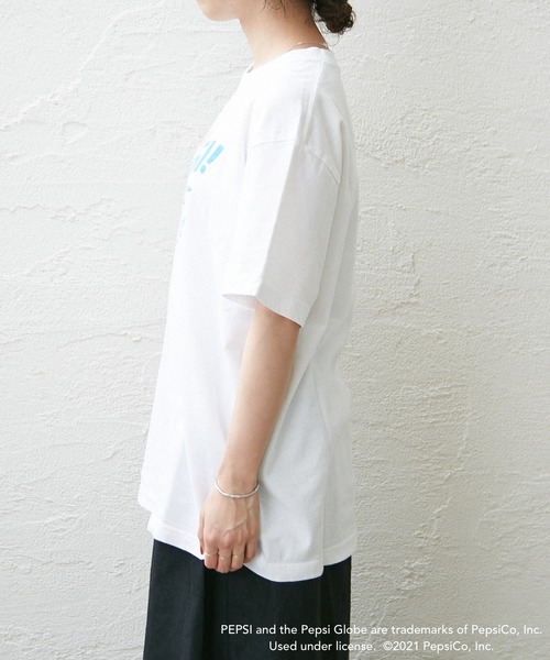 Omekashi(オメカシ)の「PEPSI Tシャツ(Tシャツ/カットソー・レディース・オフホワイト・FREE)」の8枚目の写真