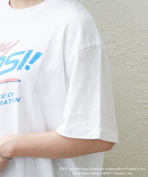 Omekashi(オメカシ)の「PEPSI Tシャツ(Tシャツ/カットソー・レディース・オフホワイト・FREE)」の9枚目の写真